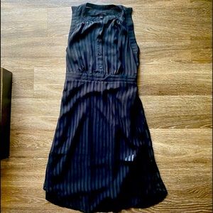 Banana Republic striped sheer dress